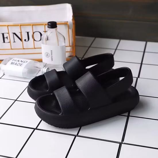 屋外夏厚い靴クールビーチスリッパ防水スライドサンダル EVA ノンスリップ女性下駄